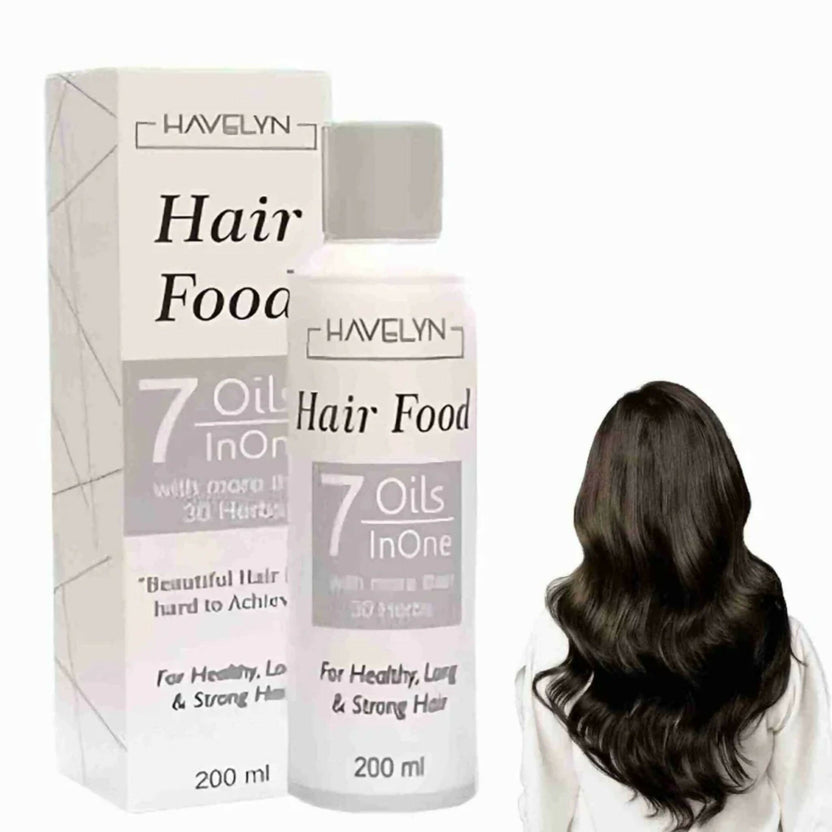Havelyne 7-in-1 Hair Food – Herbal Hair Growth & Anti-Hair-Fall Oil (200ml)