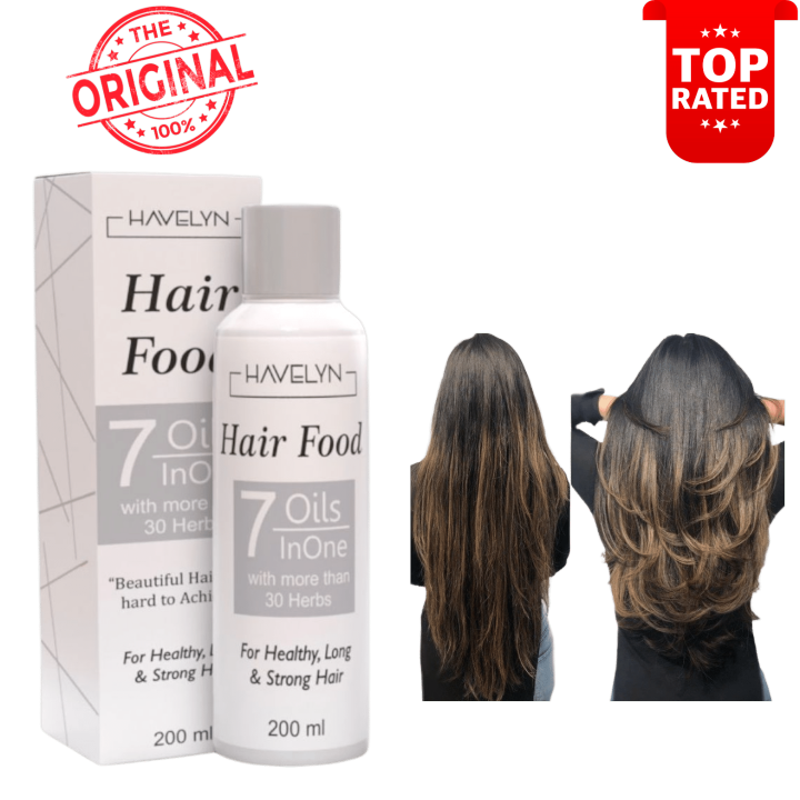 Havelyne 7-in-1 Hair Food – Herbal Hair Growth & Anti-Hair-Fall Oil (200ml)